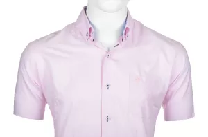Chemise Rose manche courte de 3XL à 6XL