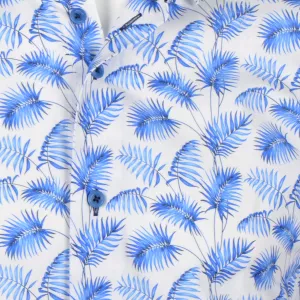 Chemise Eden Valley imprimé original Fleur Bleu-6XL