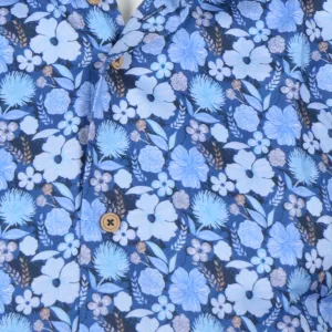 Chemise Eden Valley motifs bleue-6XL