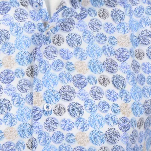 Chemise Eden Valley motifs bleu clair-6XL
