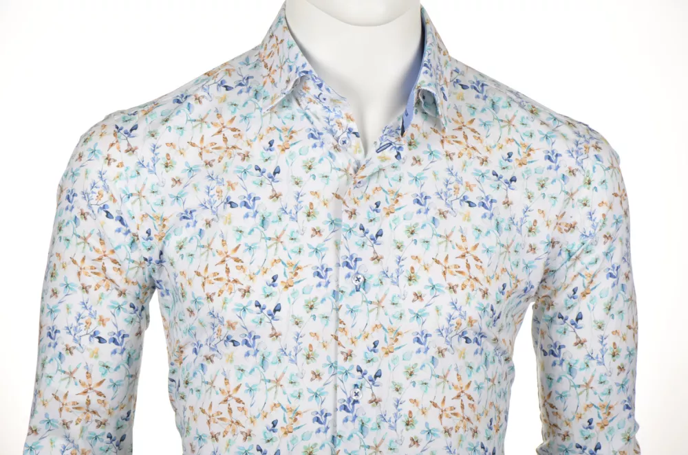 Chemise blanche manche longue de 3XL à 6XL-5XL