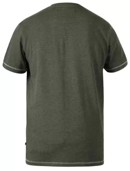 T-shirt Vert army manche courte de 3XL à 8XL-5XL