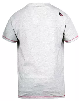 T-shirt Mélange de gris clair manche courte de 3XL à 6XL-3XL