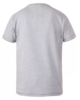 T-shirt D555 Volkswagen véhicules Mélange de gris clair-5XL