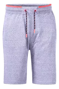 Short Sweat Mélange de gris clair de 3XL à 6XL-4XL