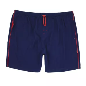 Short de bain bleu marine grande taille séchage rapide-7XL