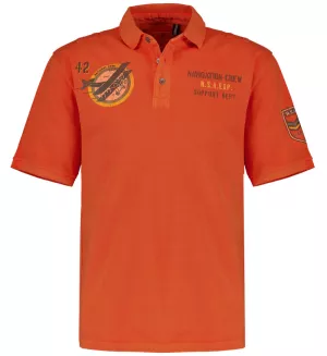 Polo manche courte terracotta de 3XL à 8XL