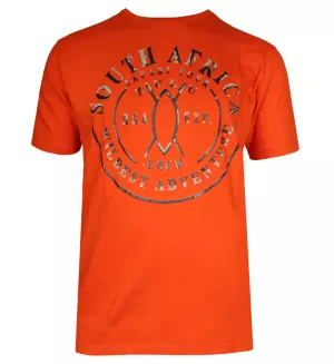 T-shirt manche courte terracotta 3XL à 7XL