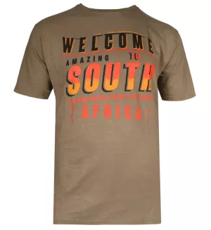 T-shirt manche courte kaki 4XL et  5XL - South Africa