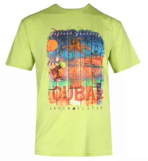 T-shirt manche courte vert de 3XL à 8XL-7XL