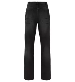 Pantalon jeans Ringo taille haute noir délavé-P60