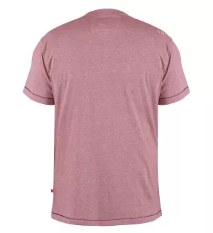 T-shirt Mélange de carmin manche courte de 3XL à 6XL-5XL