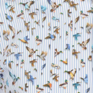 Chemise Eden Valley canards blanche-4XL