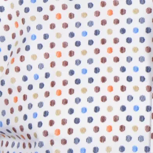 Chemise Eden Valley motif coloré blanche -4XL