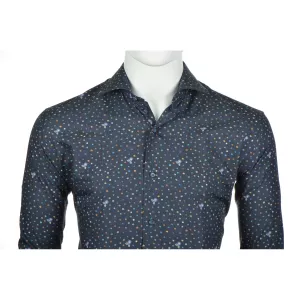 Chemise Eden Valley petite fleur bleu marine