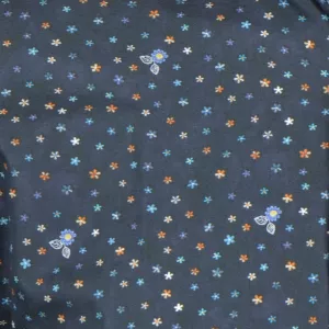 Chemise Eden Valley petite fleur bleu marine-6XL