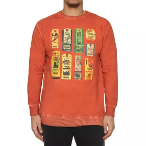Sweatshirt de couleur rouille de 3XL à 8XL
