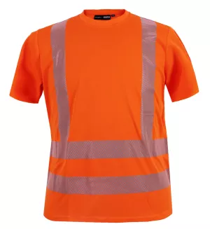 T-shirt haute visibilité Orange Fluo 