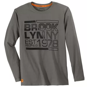 Tshirt manche longue gris Charcoal 3XL