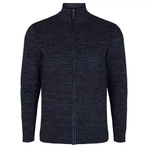 North 56.4 Pull zippé Mélange de bleu marine de 3XL à 8XL