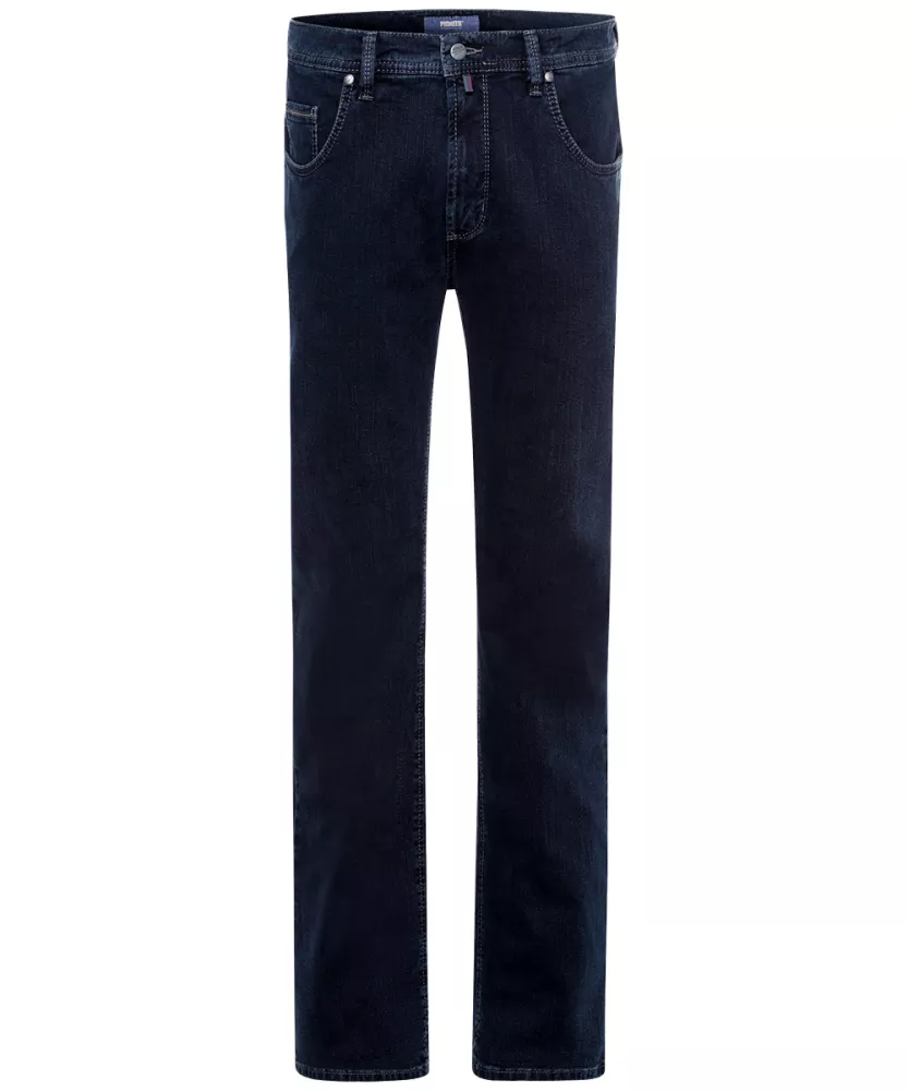 PIONEER PETER jeans TAILLE NORMALE stretch bleu foncé délavé de 54 à 74-E64