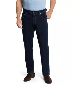 PIONEER PETER jeans TAILLE NORMALE stretch bleu foncé délavé de 54 à 74-E74