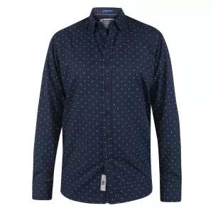 Chemise Manche longue bleu marine 4XL et 6XL