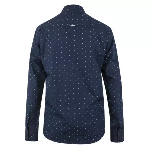 Chemise Manche longue bleu marine 4XL et 6XL-4XL