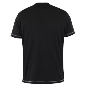 T-shirt manches courtes NOEL noir de 3XL à 8XL-5XL
