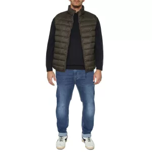 Doudoune sans manche Vert army de 3XL à 8XL-6XL