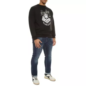 Sweatshirt noir de 3XL à 8XL-4XL