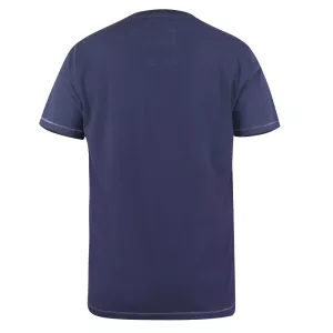 T-shirt Duke VW Camper rétro bleu marine-5XL