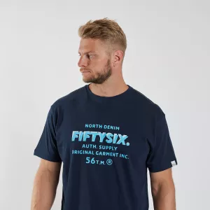 T-shirt North Denim FiftySix bleu marine-3XL