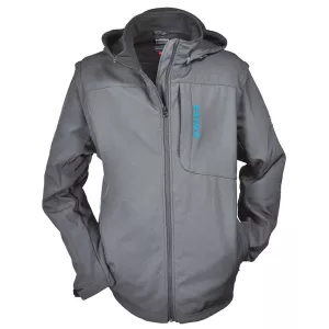 Veste softshell 2-en-1 Brigg Grise-4XL