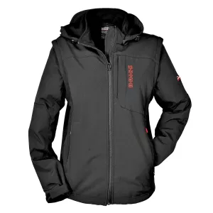 Veste softshell 2-en-1 Brigg noire