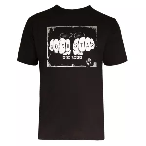 T-shirt manche courte noir de 3XL à 8XL - RockStar