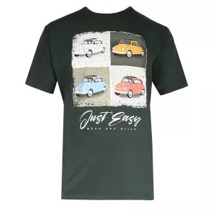 T-shirt Just Easy 4 voitures 500 vert bouteille
