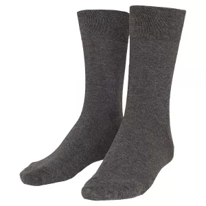 3 paires de Chaussettes Mélange de gris foncé