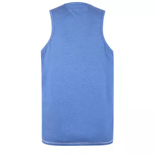 T-shirt Mélange de bleu clair sans manche 3XL à 6XL-4XL