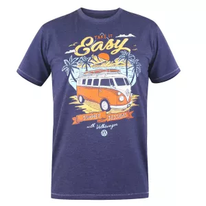 T-shirt Van VW Mélange de bleu Summer Sessions