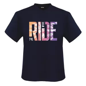 Tee-shirt The Ride Wave bleu marine