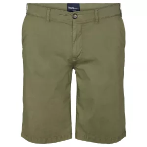 Bermuda chino stretch uni vert olive