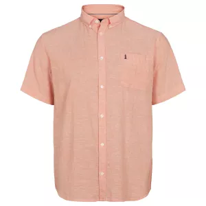 Chemise manche courte lin Sunset de 2XL à 8XL