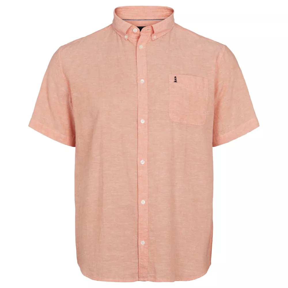 Chemise manche courte lin Sunset de 2XL à 8XL-7XL