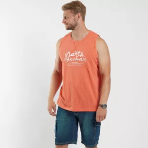 T-shirt sans manches North54.6 Denim Amber Light-7XL