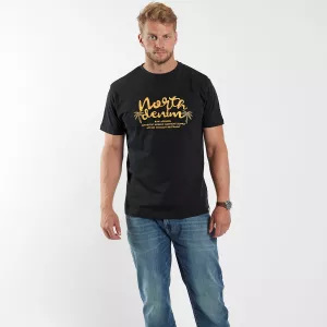 North 56Denim T-shirt manche courte noir 2XL à 10XL-8XL