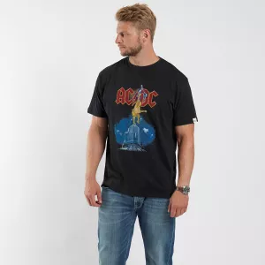 North 56.4 T-shirt manche courte AC/DC noir 2XL à 10XL-5XL