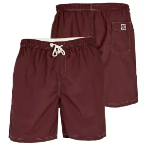 Short de bain microfibre Aubergine grande taille -7XL