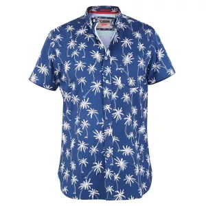 Chemise manche courte bleu marine de 3XL à 6XL