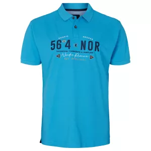 North 56.4 polo manche courte bleu malibu de 2XL à 10XL